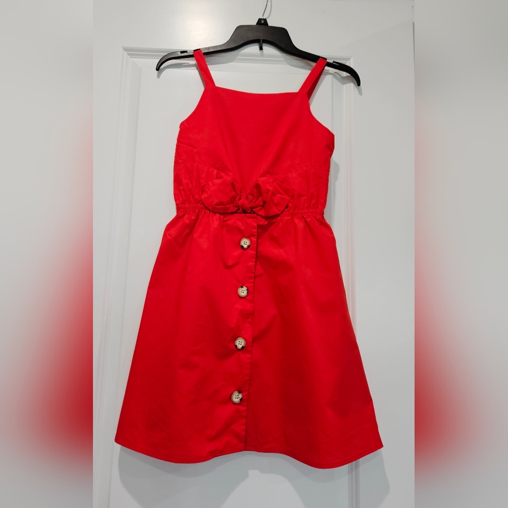 GB girls red dress